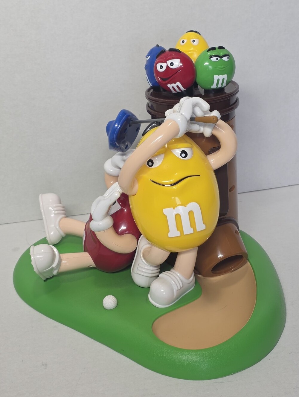 M & M's Golf Mulligan Ville Candy Duspenser Limited Edition
